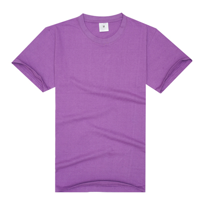 【紫色t恤衫】 现货空白紫色t恤衫,紫色t恤衫专业订制与生产