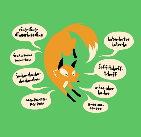 【多图】‘狐狸说’趣味卡通T恤印花素材