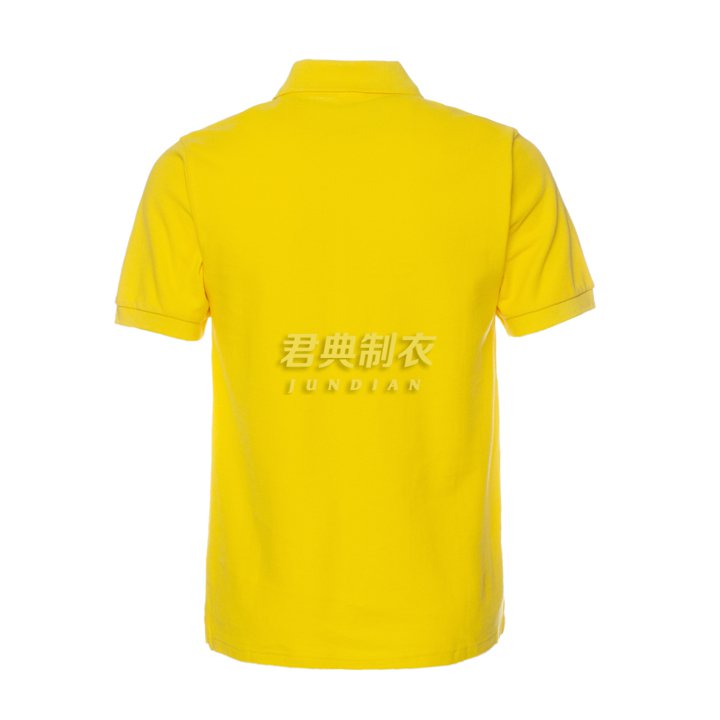 黄色短袖polo衫3