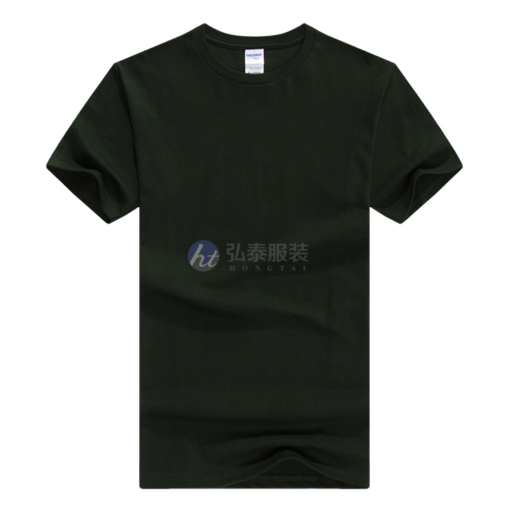 2018新款森林绿广告衫