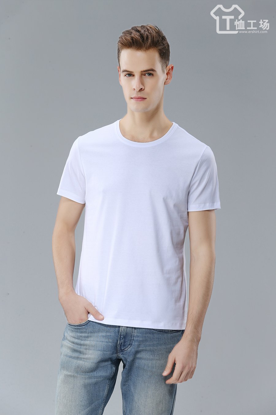 时尚白色T恤3