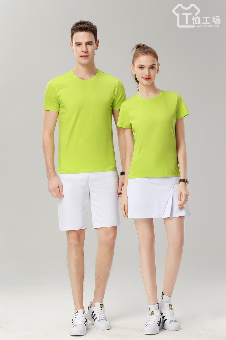 时尚果绿色T恤3